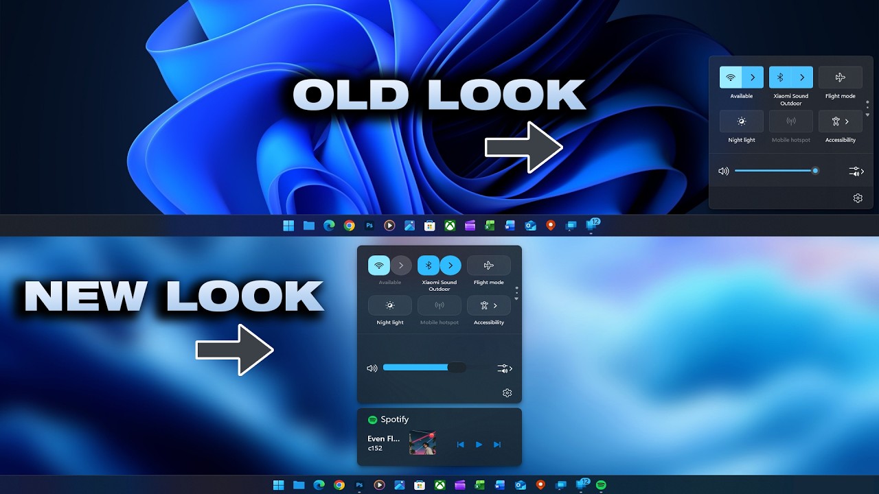 I Repositioned and Redesigned My Windows 11 Action Center