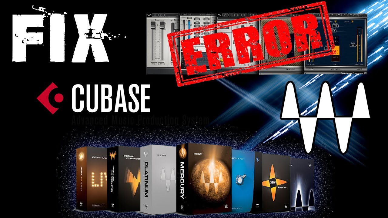 How to Fix Error | Waves vst Plugins Not showing In Cubase | WAVES VST ERROR [FIXED]