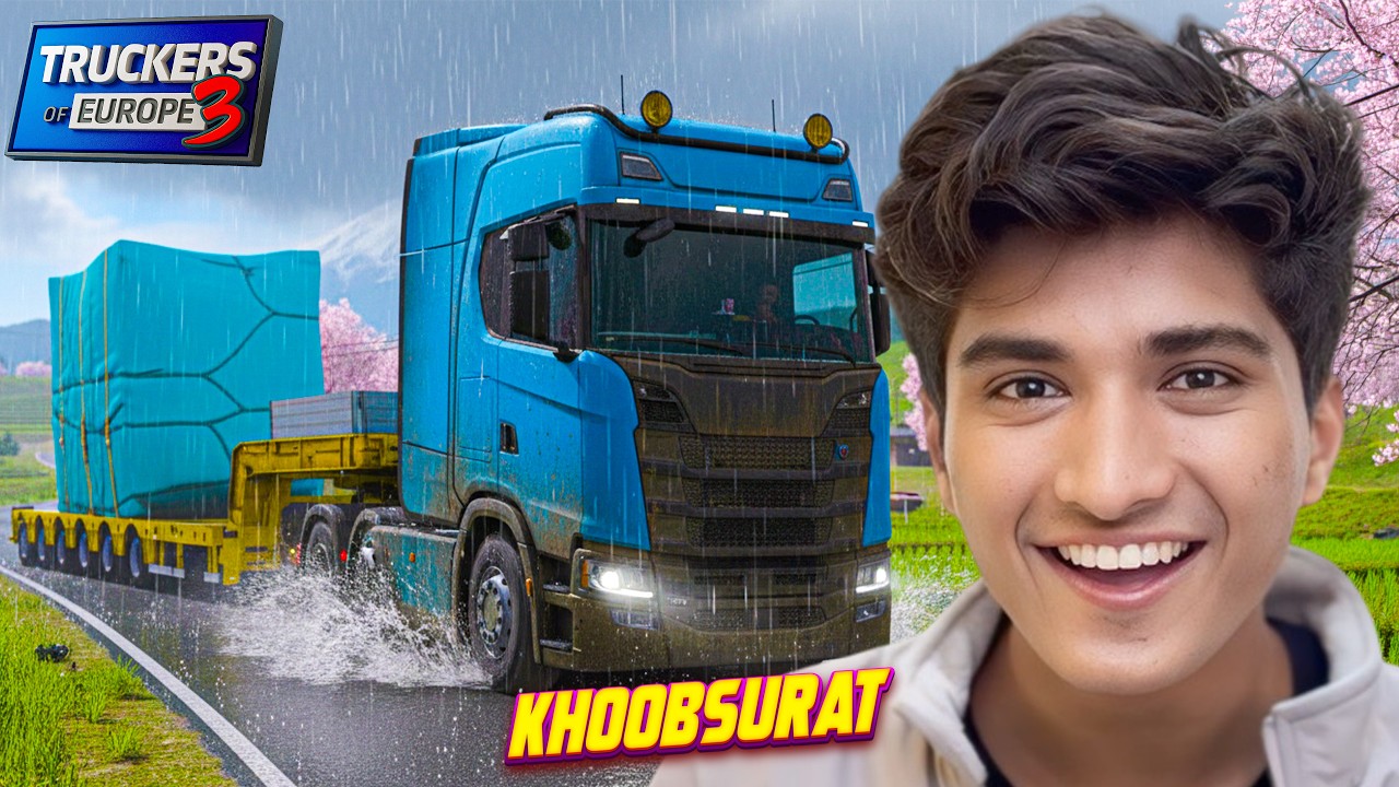 I Found the MOST BEAUTIFUL City in Truckers of Europe 3! 🏔️