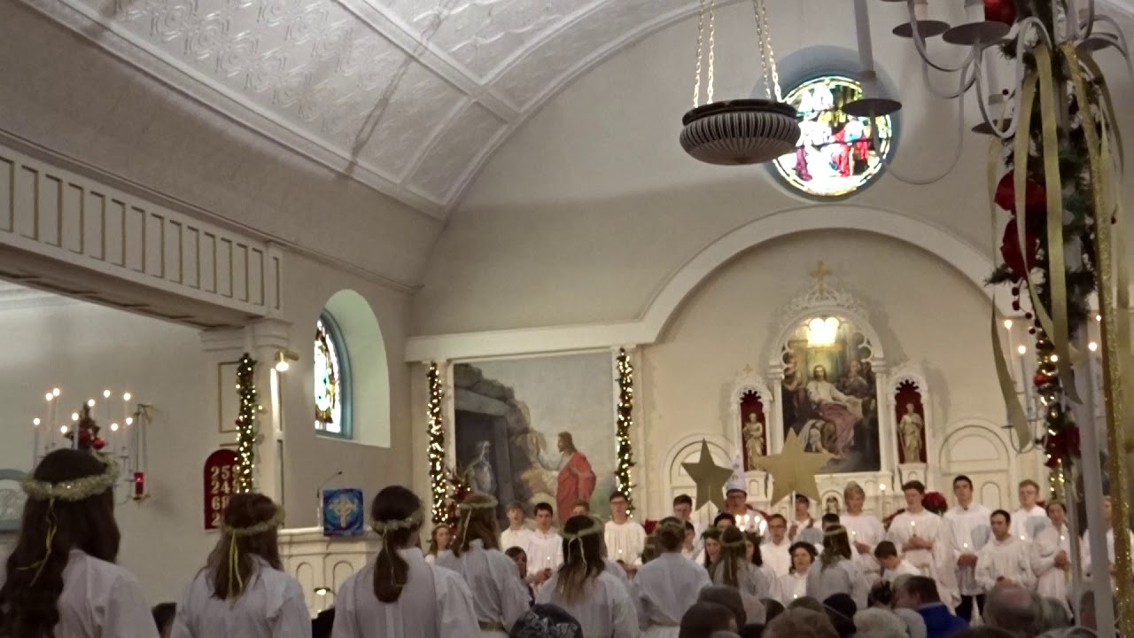 St Lucia Christmas Little Sweden Lindsborg Kansas USA
