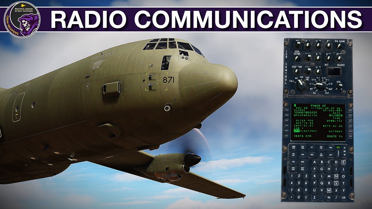 C-130J Super Hercules: Учебное пособие по радио | DCS