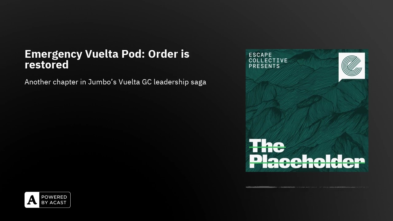 Emergency Vuelta Pod: Order is restored