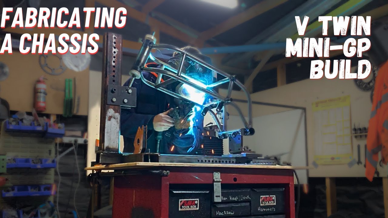 Fabricating a Mini-GP Motorcycle Chassis