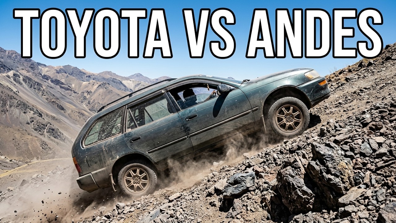 Station Wagon TOYOTA Corolla subiendo Los Andes.