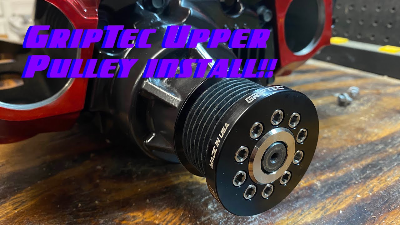 Audi 3.0t GripTec Pulley Install