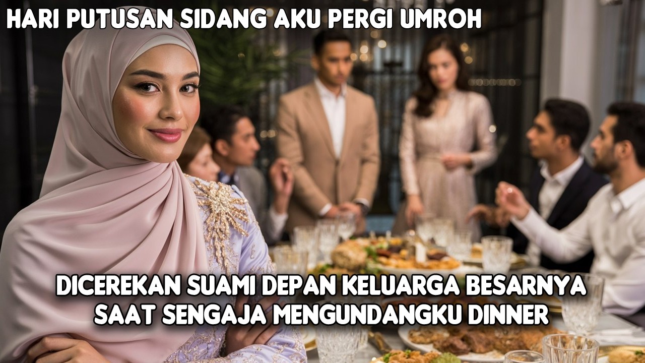 JATUHKAN TALAK SAAT DIUNDANG DINNER KELUARGA SUAMI DAN IA GANDENG WANITA LAIN @RADIOCERITATRENDING ​