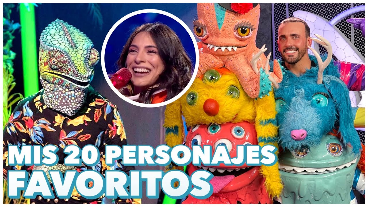Mis 20 personajes favoritos de ¿Quién Es La Máscara? T1-T7 | Masked Orbit
