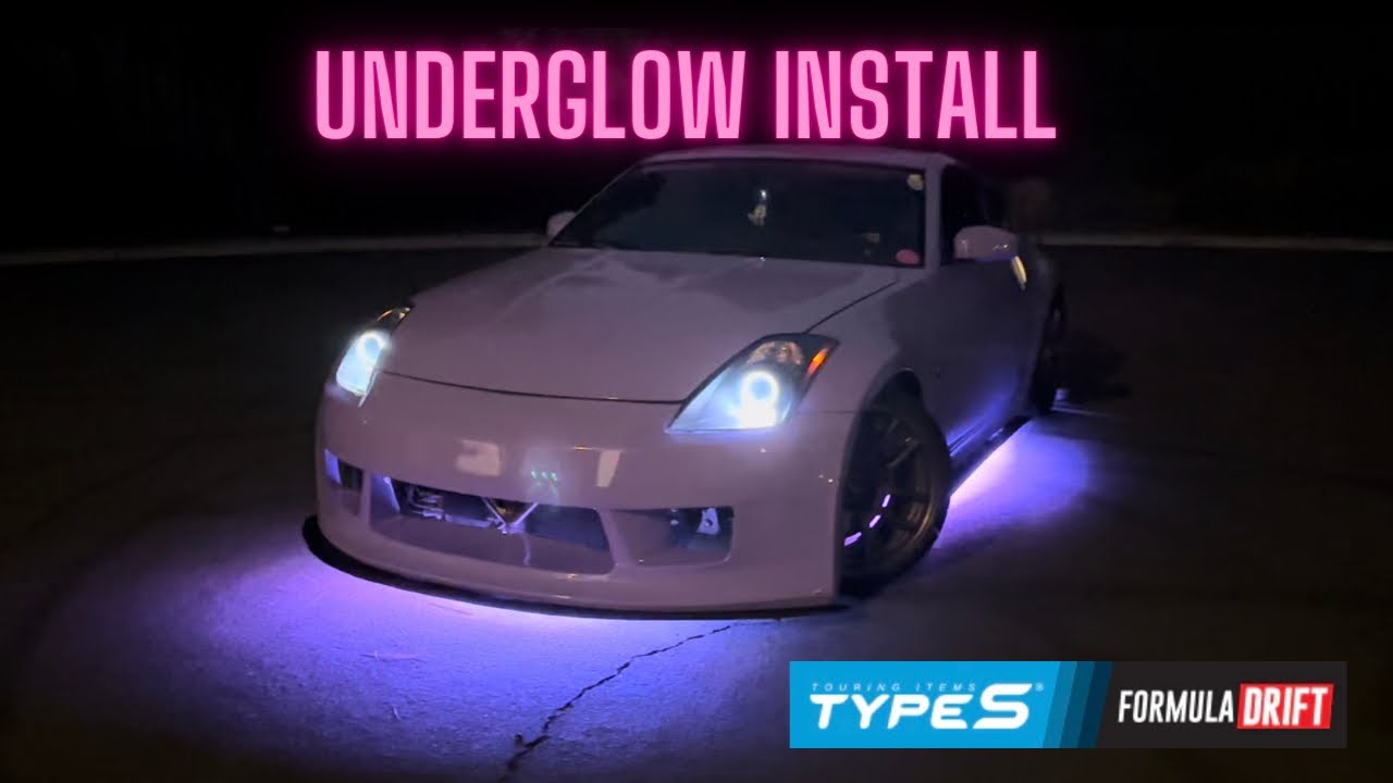Установка подсветки Type S на 350z