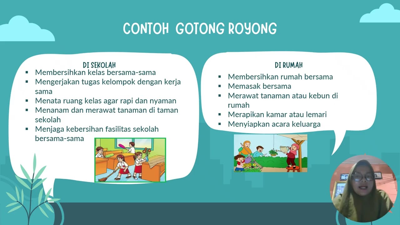 Materi Gotong Royong Di Lingkungan Sekitar Kelas 6 