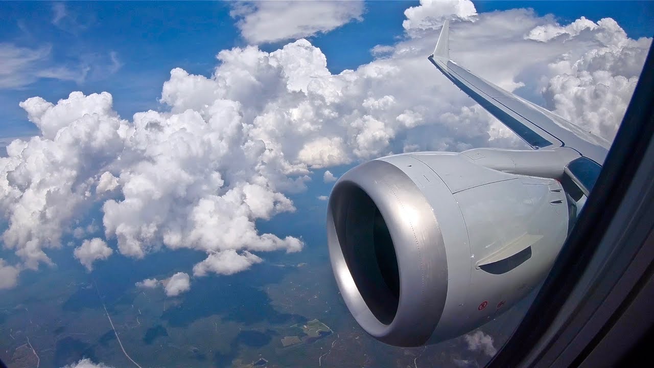 Awesome Clouds – CLT Landing – American Airlines – Boeing 737-8 Max – CLT – N324RA – SCS Ep. 190