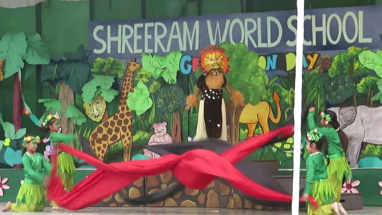 Lion and Rabbit Story - Shree Ram World School Graduation Day Ceremony 16-Mar-2017