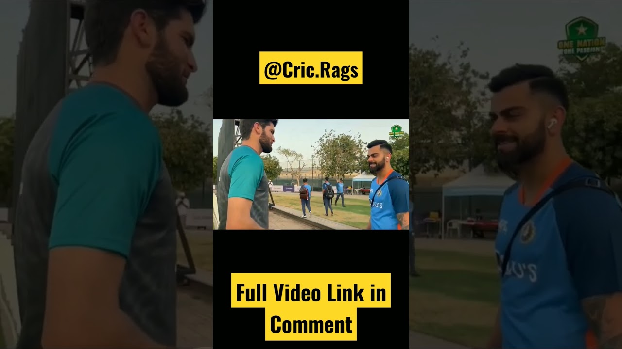 KOHLI VS SHAHEEN