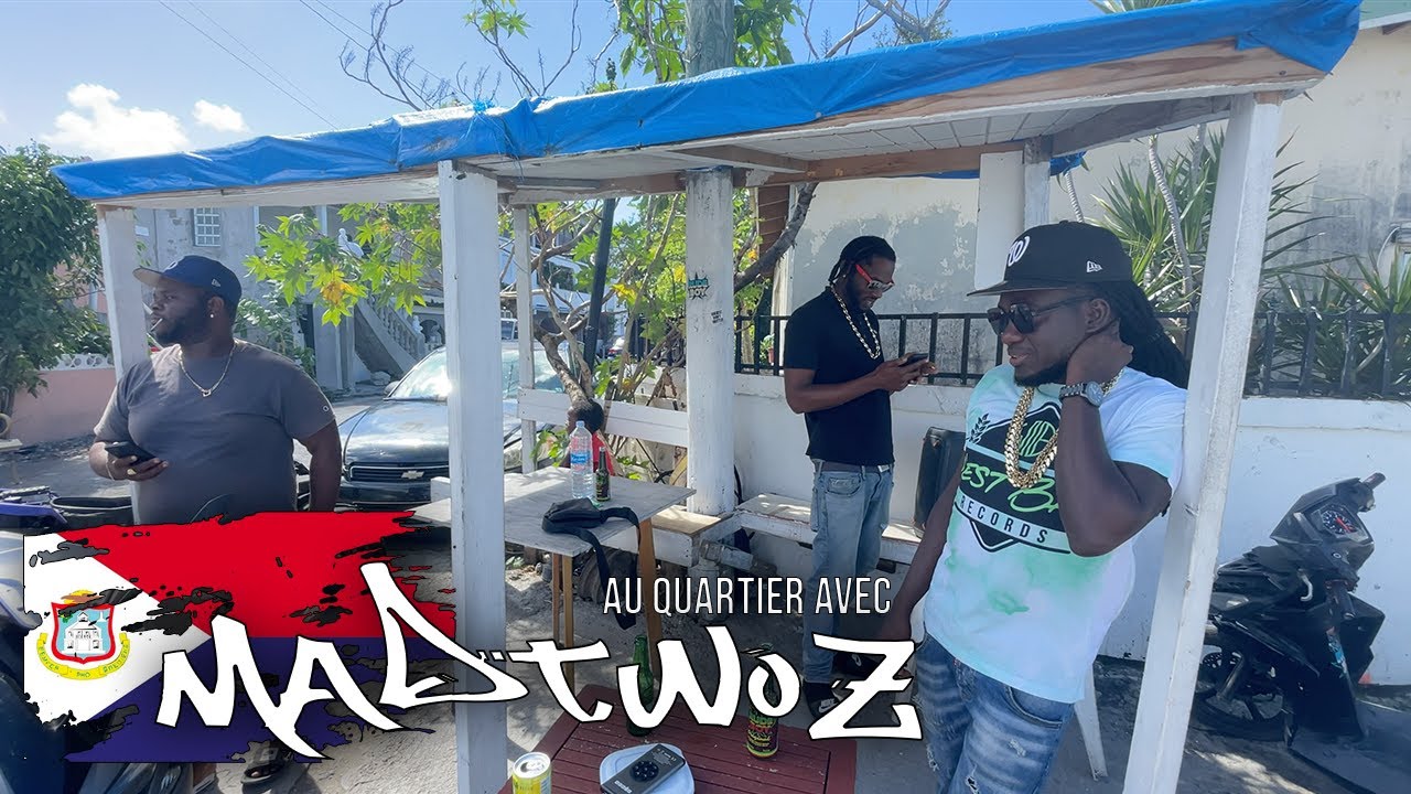 GabMorrison - Au Quartier à Saint Martin avec Baly G et Flame 357