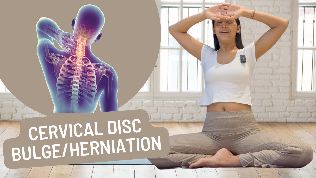 NECK PAIN -  Yoga for Disc Herniation/Bulge Relief