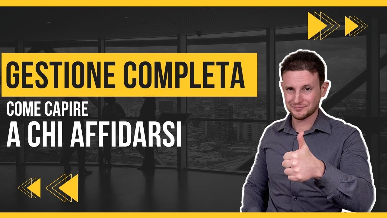 Gestione completa affitti brevi [come sceglierla]