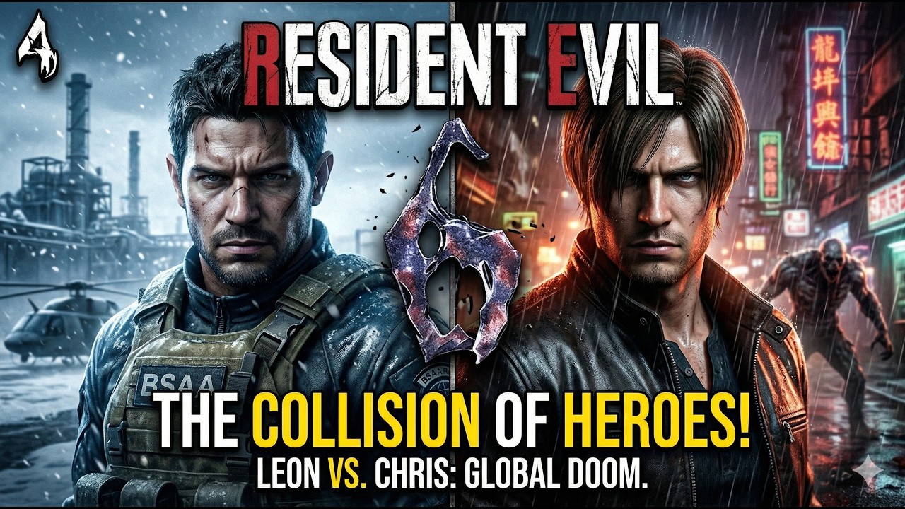 Resident Evil 6 is basically a Hollywood Action Movie 🍿Part 1
