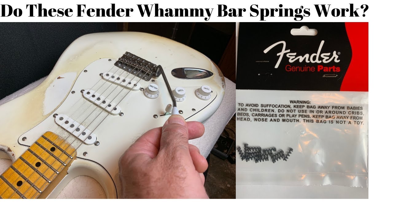 Работают ли пружины Fender Whammy Bar?