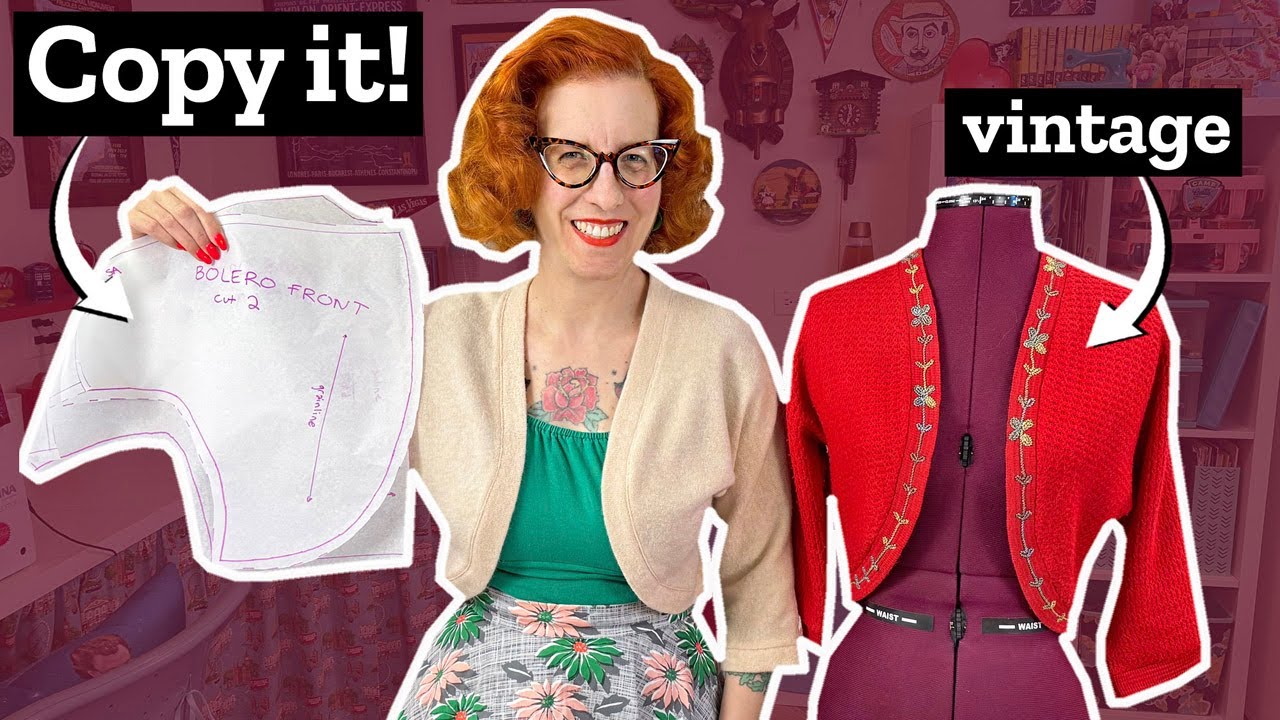 How to copy your favorite garment to make your own sewing pattern!