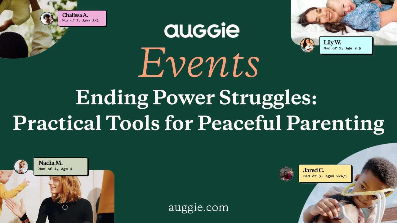 Ending Power Struggles: Practical Tools for Peaceful Parenting | Auggie Virtual Event | (02.10.26)
