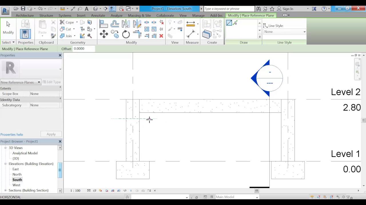REVIT ESTRUCTURA Y CORTE FUGADO
