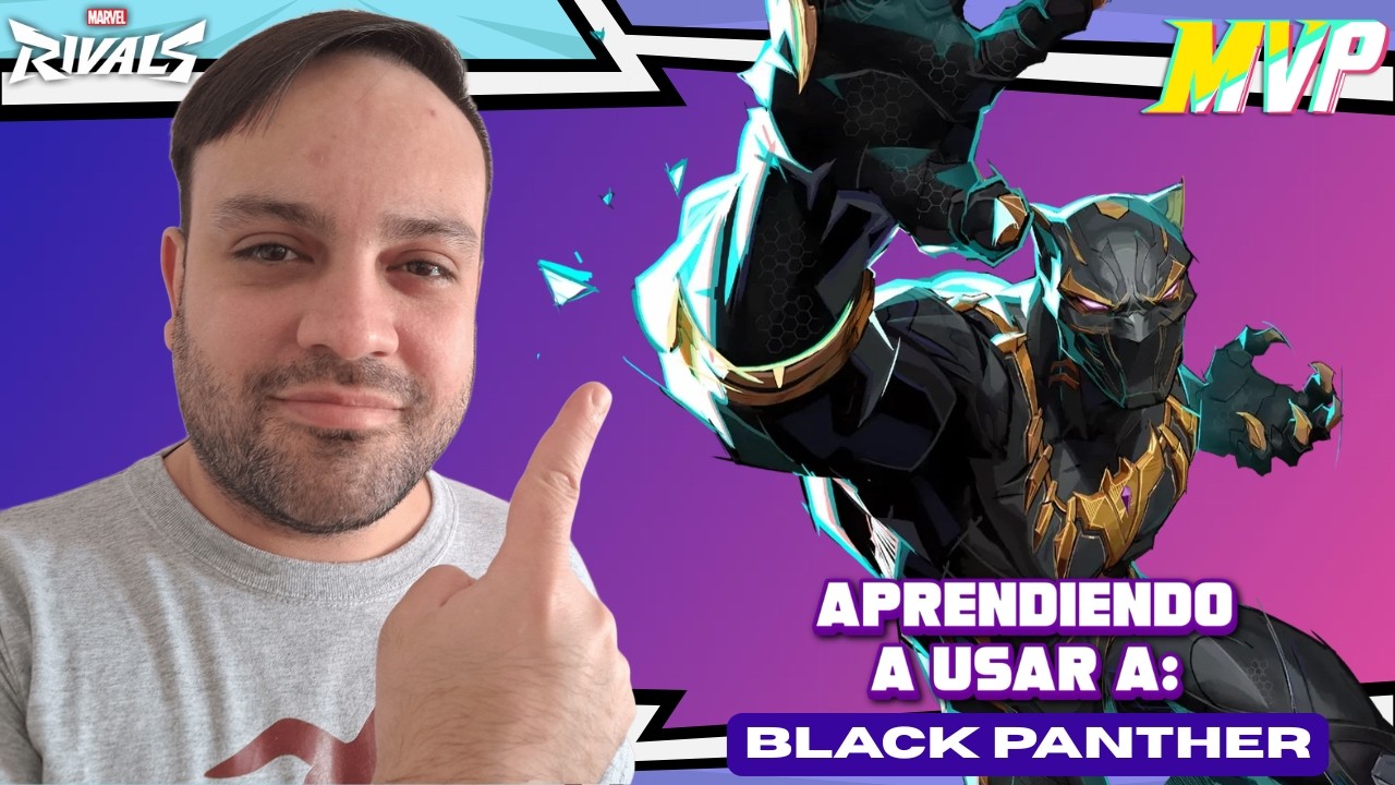Aprendiendo Black Panther en Marvel Rivals 🔥 MVP Gameplay Ranked