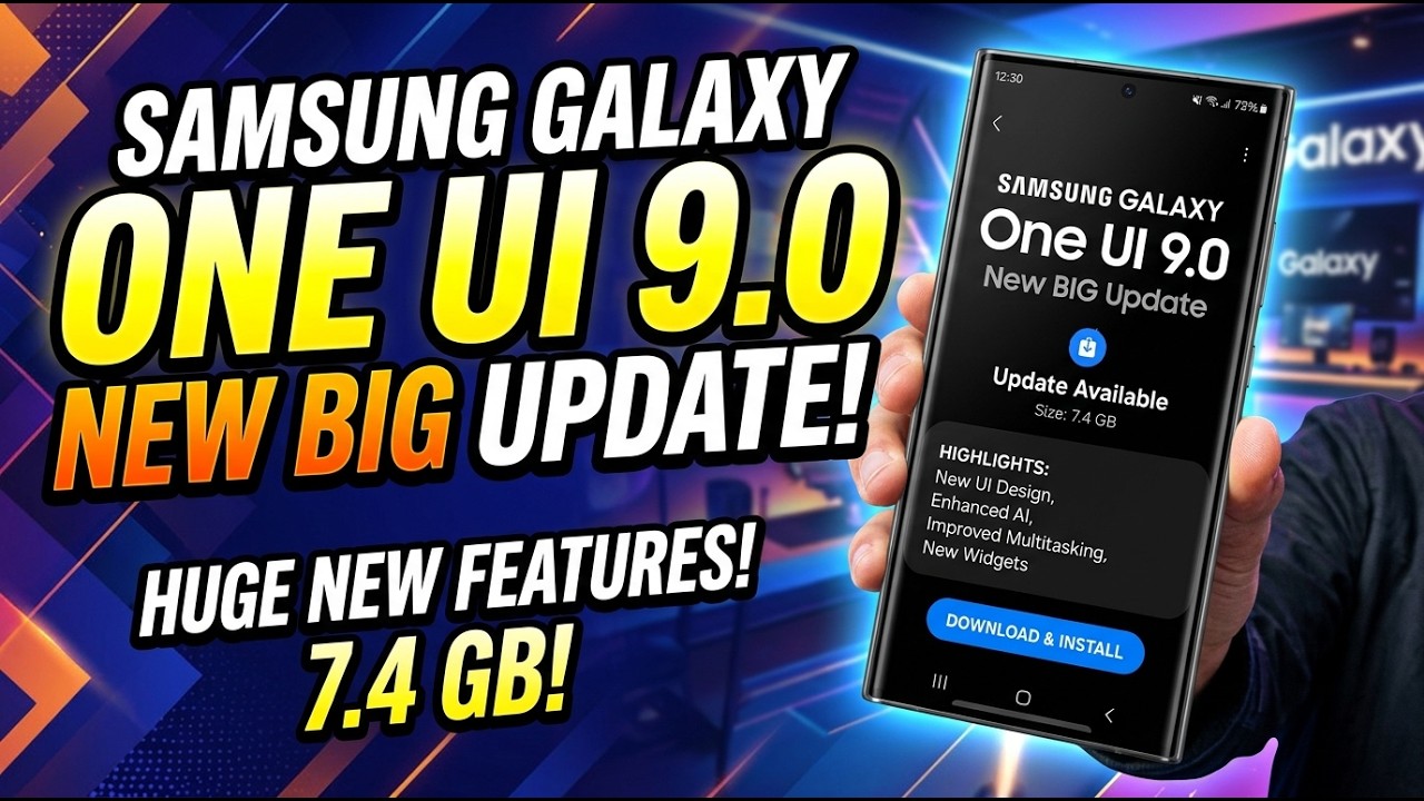 Samsung One UI 9.0 UPDATE (ANDROID 17) - OFFICIAL UPDATE RELEASE DATE!