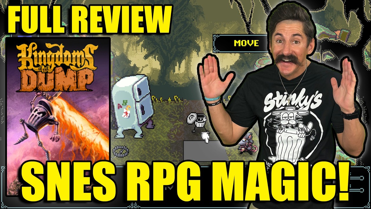 Обзор Kingdoms of the Dump – EarthBound встречает RPG Super Mario?