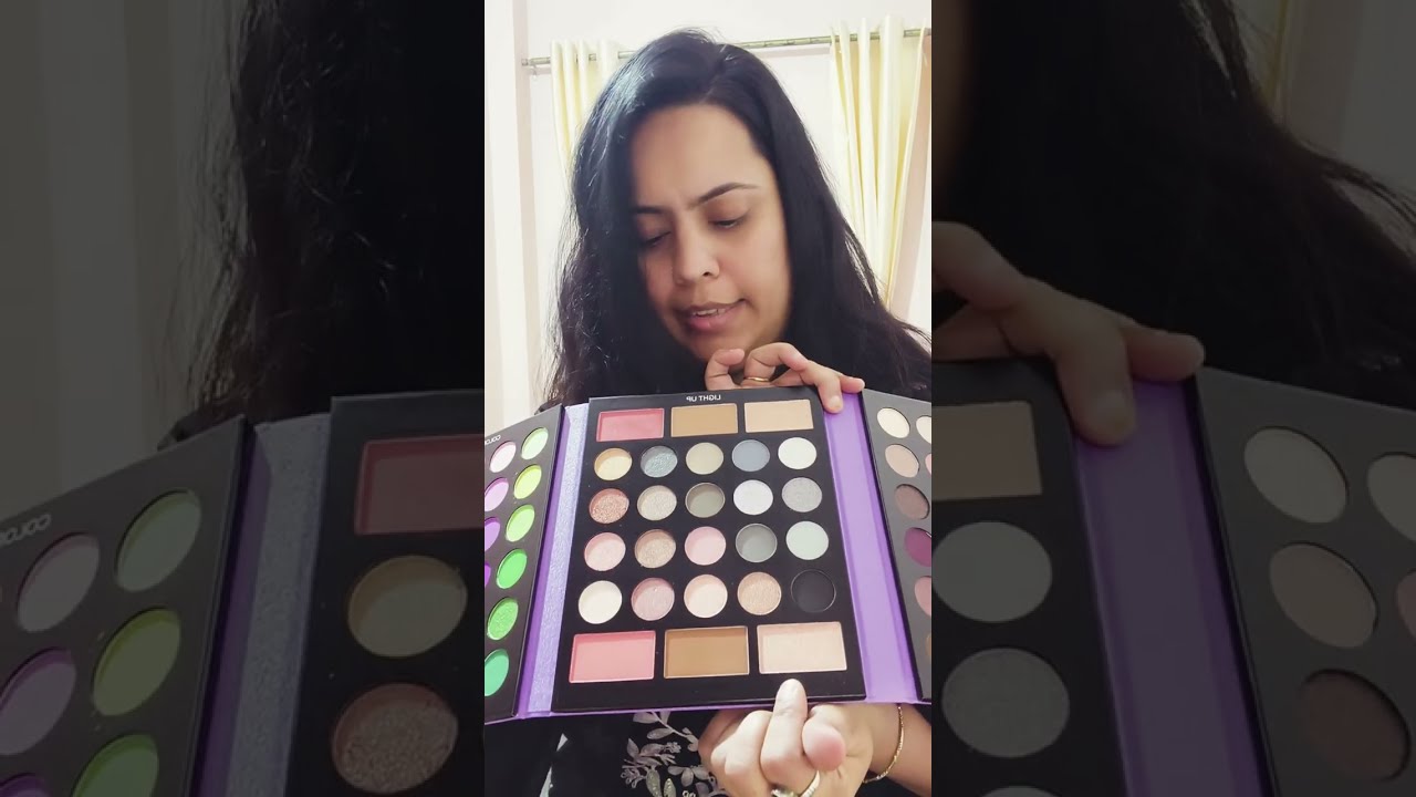 Best eyeshadow palette #ucanbemakeup #prettyucanbe#beautyunboxing #myntra 