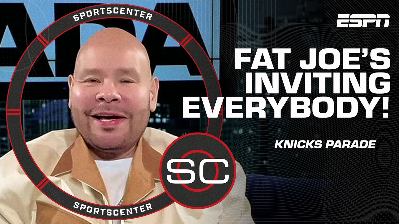 Fat Joe REVEALS the A-LIST GUESTS on his Knicks Championship Parade float 🔥 | SportsCenter