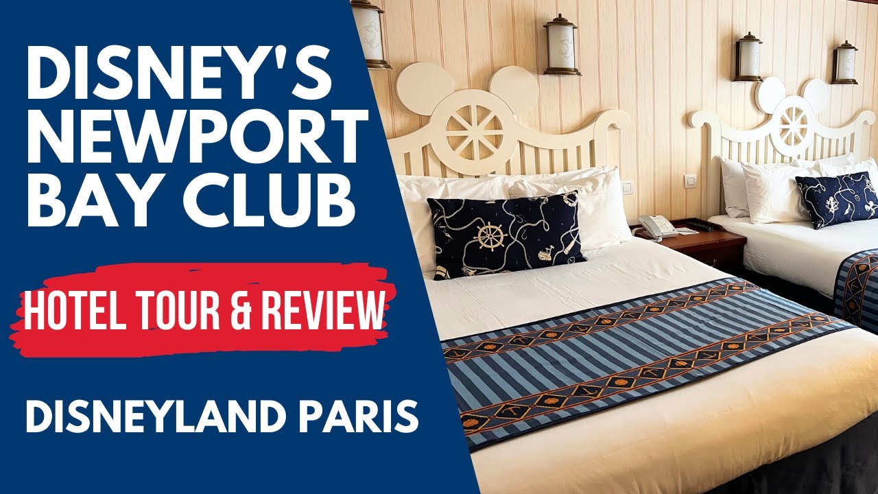Обзор и экскурсия по отелю Newport Bay Club | Диснейленд в Париже