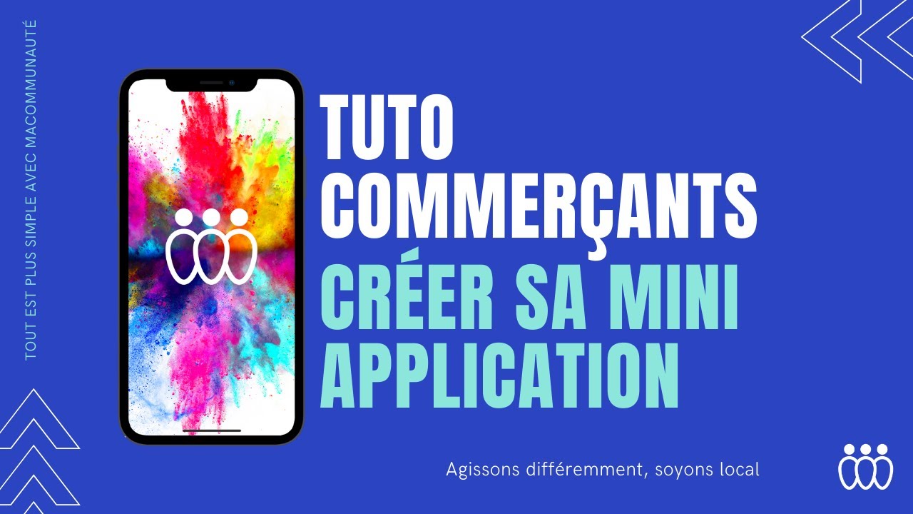 MaCommunaut&eacute; Pro : Cr&eacute;er sa mini-application