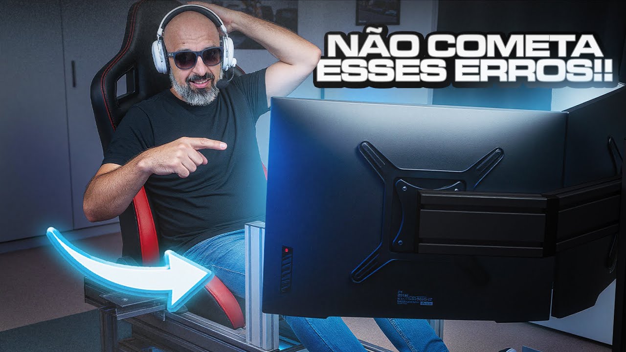Os 5 ERROS mais COMUNS no Sim Racing !!