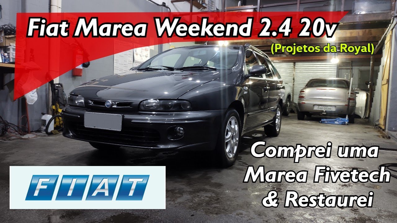 Fiat Marea Weekend 2.4 20v - Comprei e Restaurei