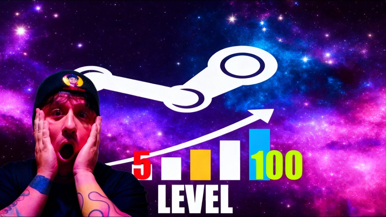 Como upar de nível na Steam mais rápido #steam #gamer