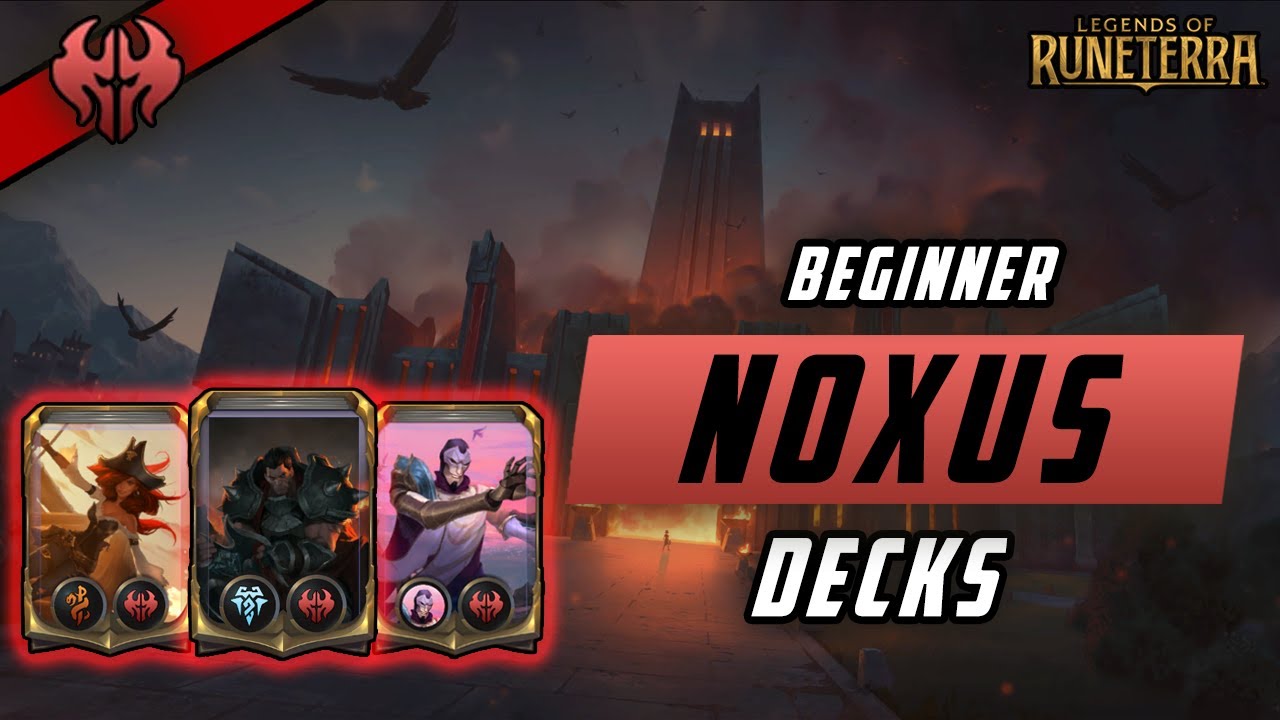 3 BEST Noxus Decks For Beginners In Legends of Runeterra