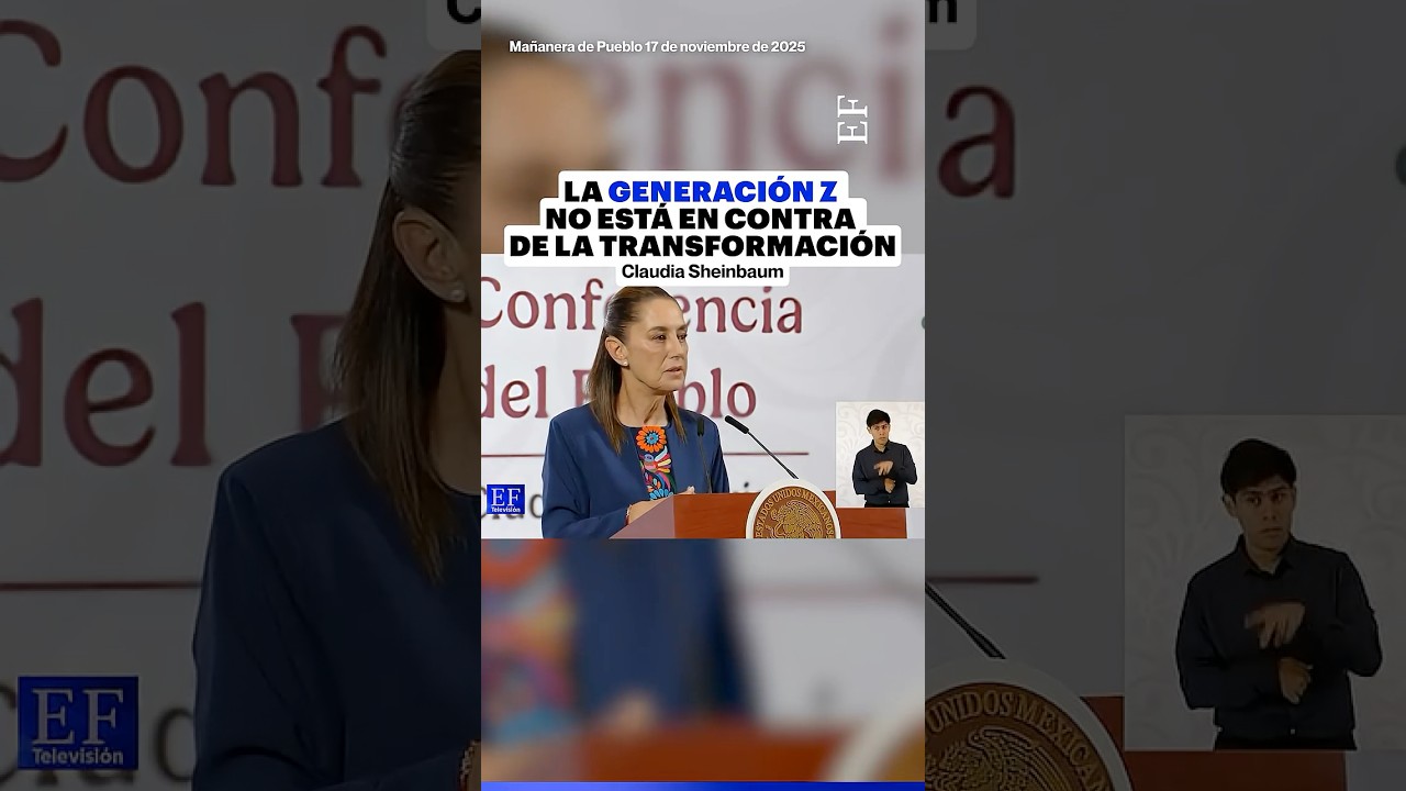 Sheinbaum RETA a OPOSICI&Oacute;N: JUVENTUD est&aacute; con 4T