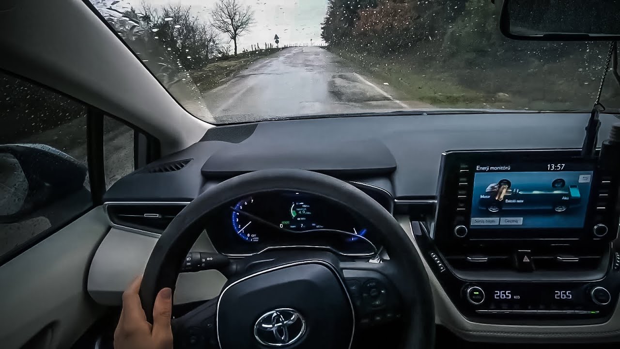 2021 TOYOTA COROLLA HYBRID'POV' RAIN DAY -430.000 TL!!!!-
