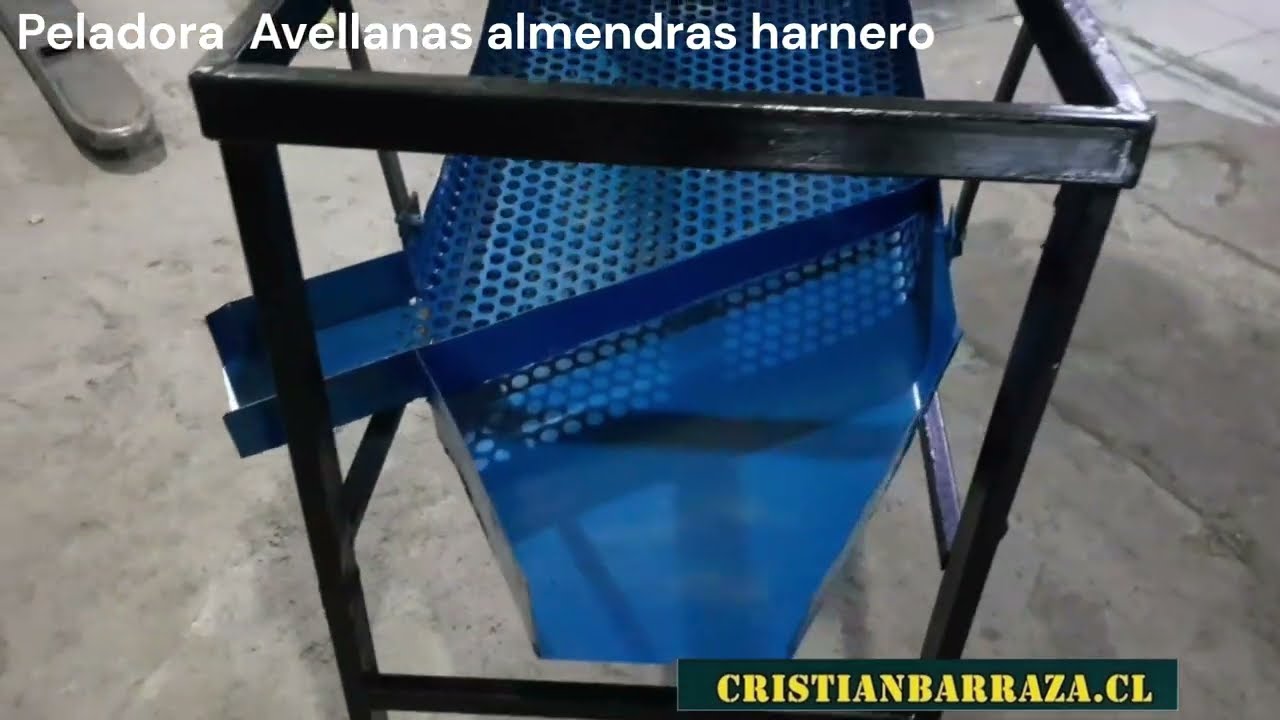 Partidora  Almendras Avellanas HARNERO 400kgh quebradora Peladora Cascadora Industrial  Electrica cb