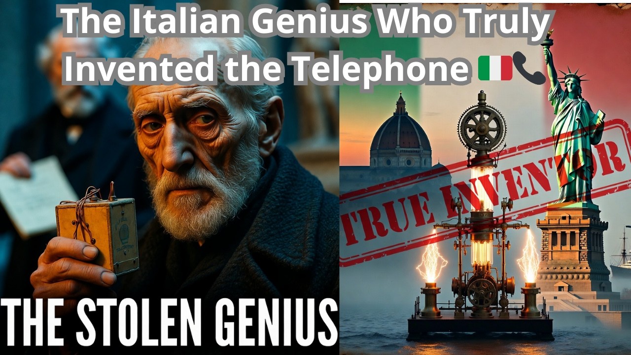 Antonio Meucci The Italian Genius Who Truly Invented the Telephone 🇮🇹📞
