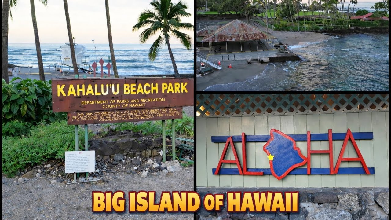 Kahalu’u beach park, Kona Hawaii 