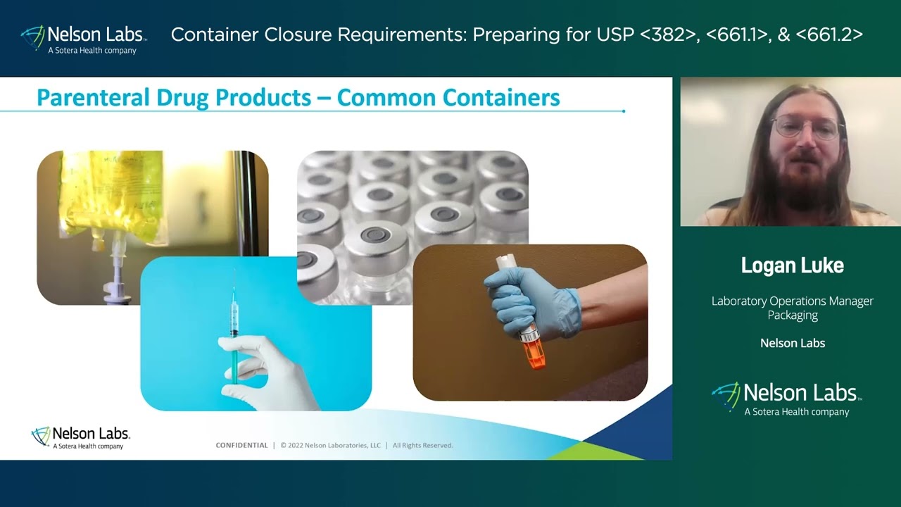 Container Closure Requirements: Preparing for USP 382, 661.1, & 661.2