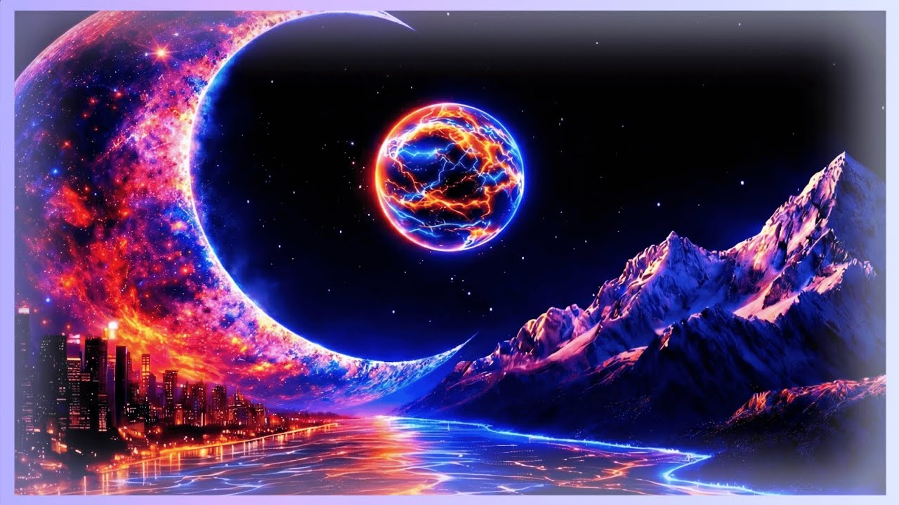Immerse Yourself: 3-Hour Melodic Journey Through a Sci-Fi Nightscape