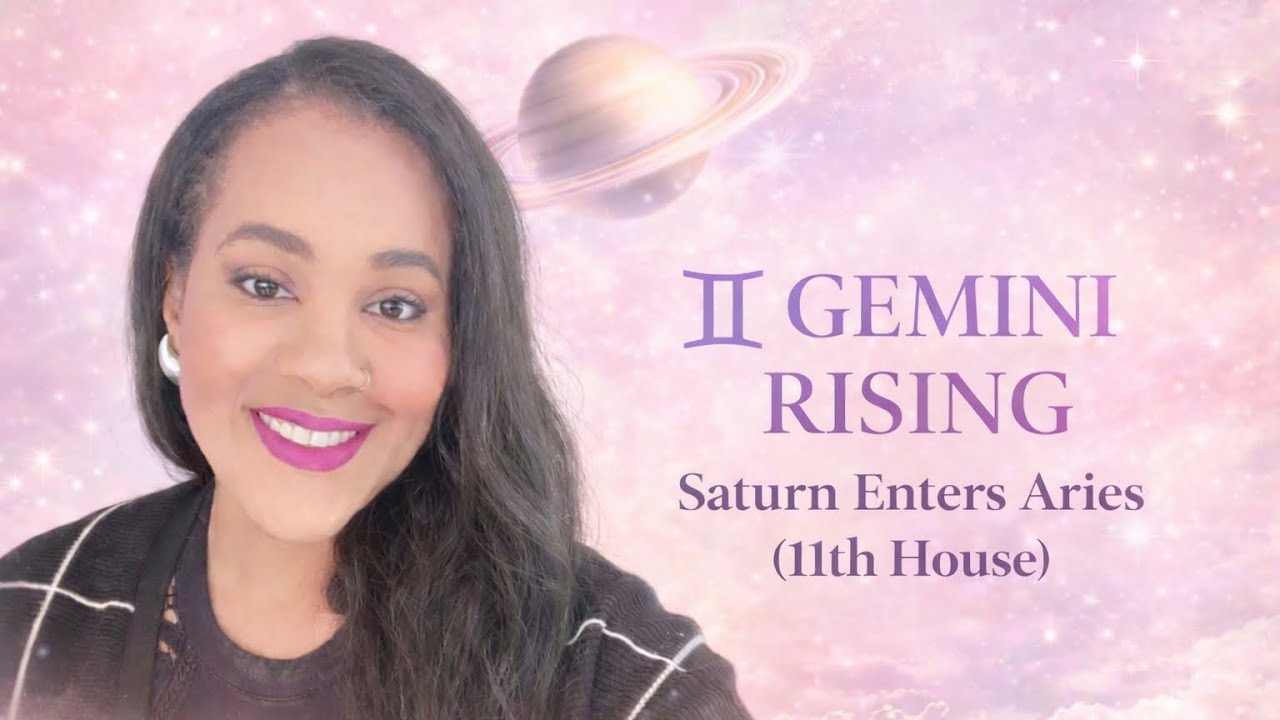 ♊ GEMINI RISING – Saturn Enters Aries (11th House) - What To Expect