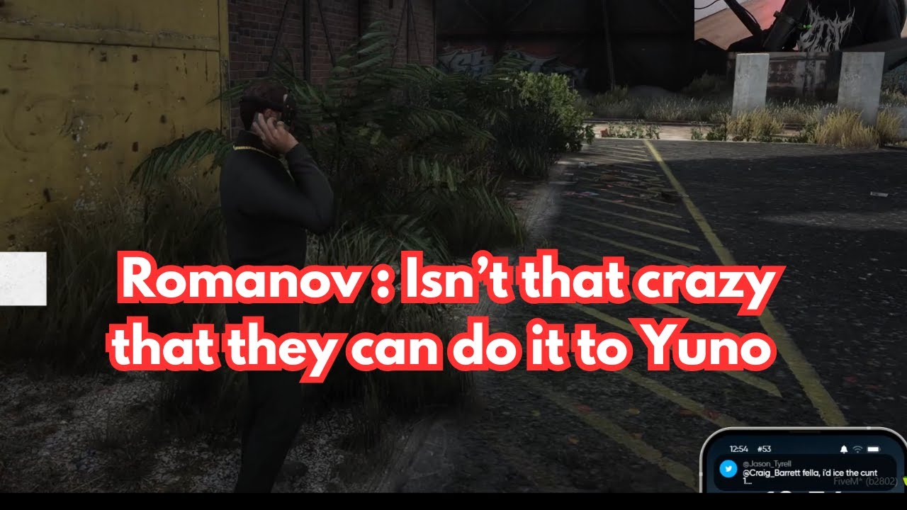 Tony Corleone and Raymond Romanov having a conversation about Yuno l nopixel4.0 l GTA RP