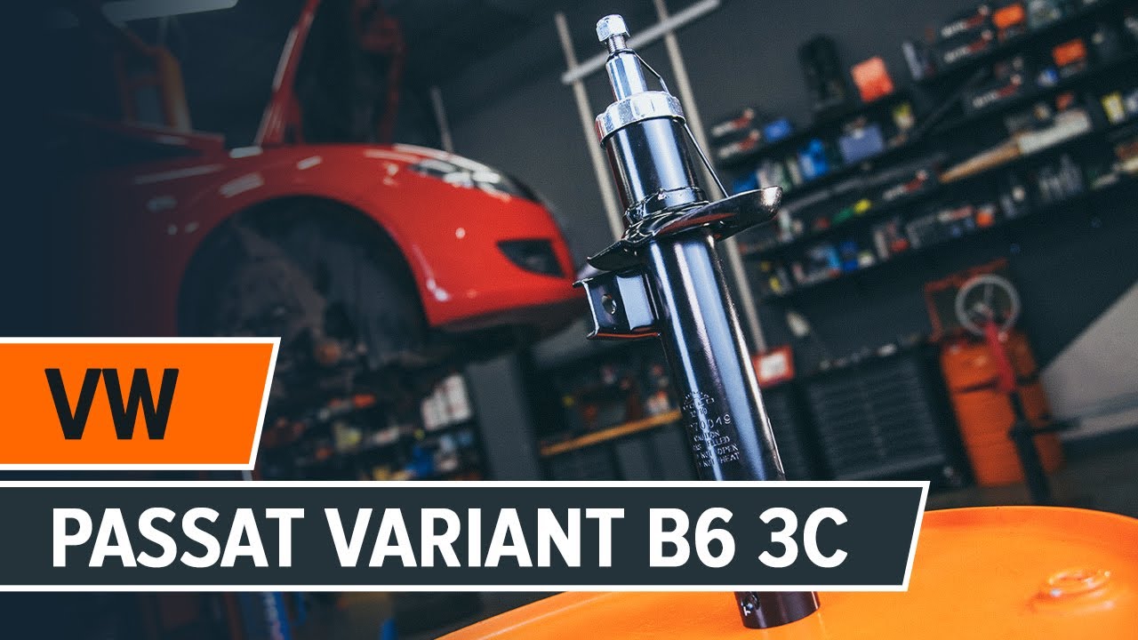 Cómo cambiar amortiguadores delanteros VW PASSAT VARIANT B6 3C [INSTRUCCIÓN AUTODOC]