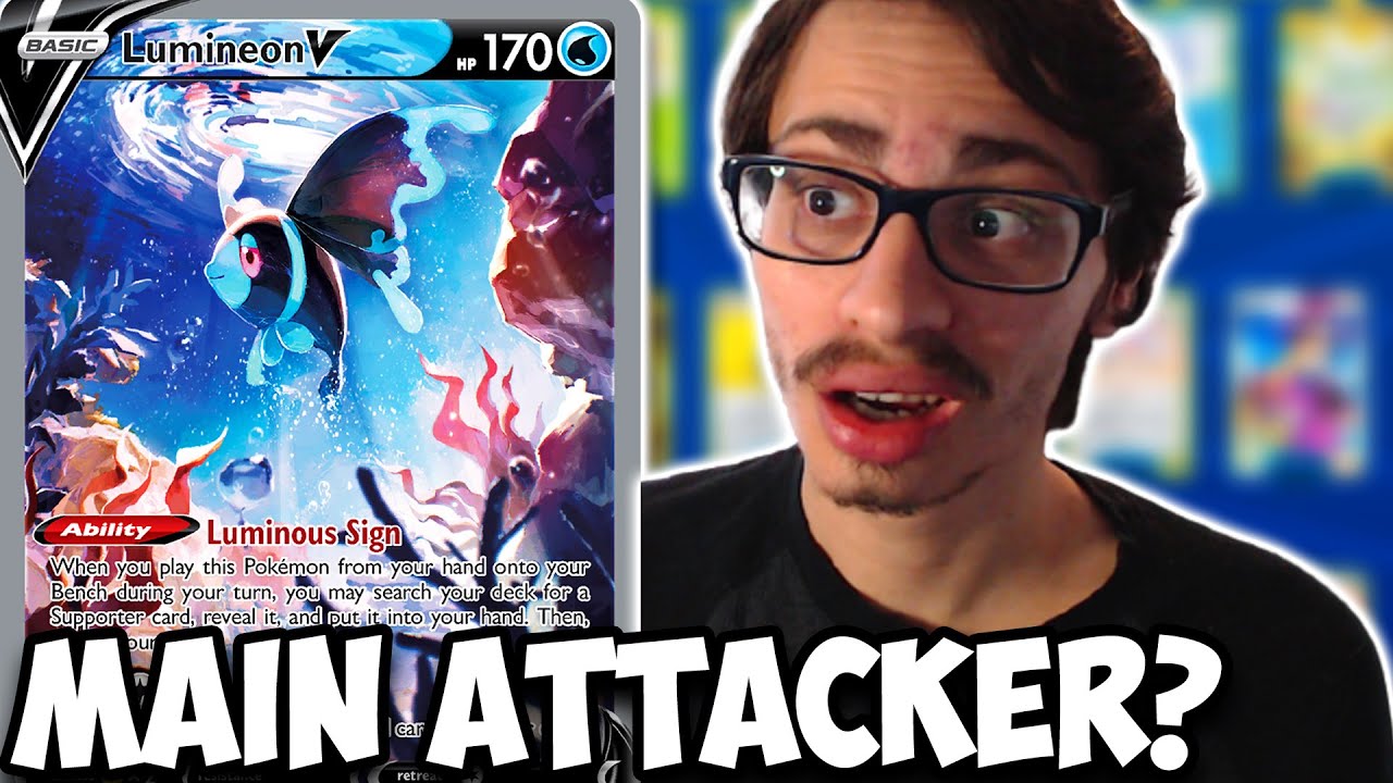 Wait WHAT?! Lumineon V As The MAIN Attacker?! Hit & Run/Loop Combo! PTCGO