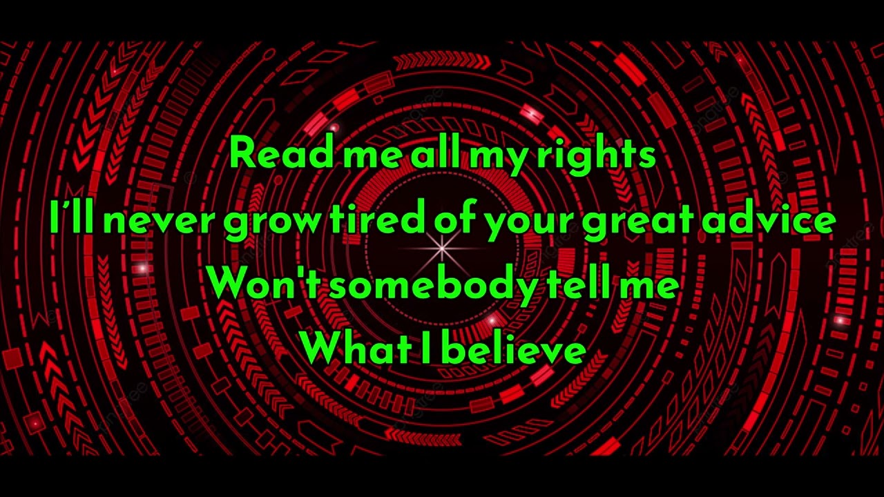 Architects - Seeing Red (Lyrics)