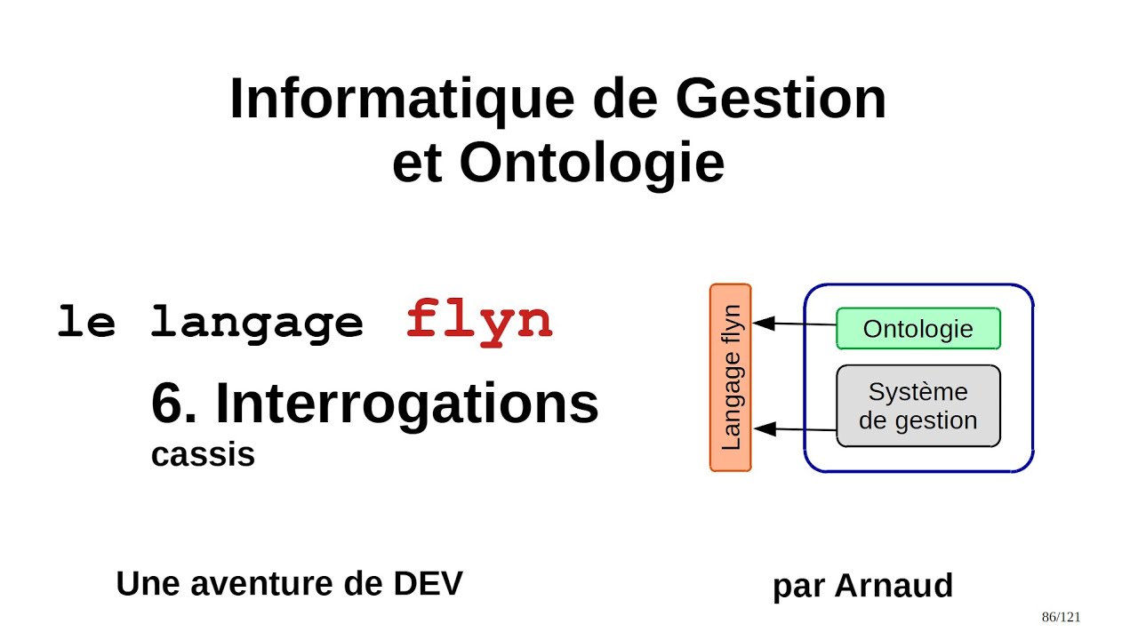 Genaitrix / Langage flyn - 6.Interrogations cassis
