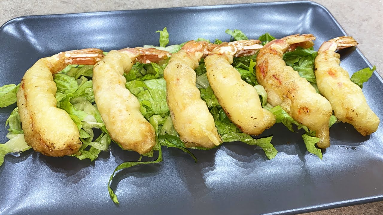 GAMBERI IN TEMPURA CROCCANTISSIMI