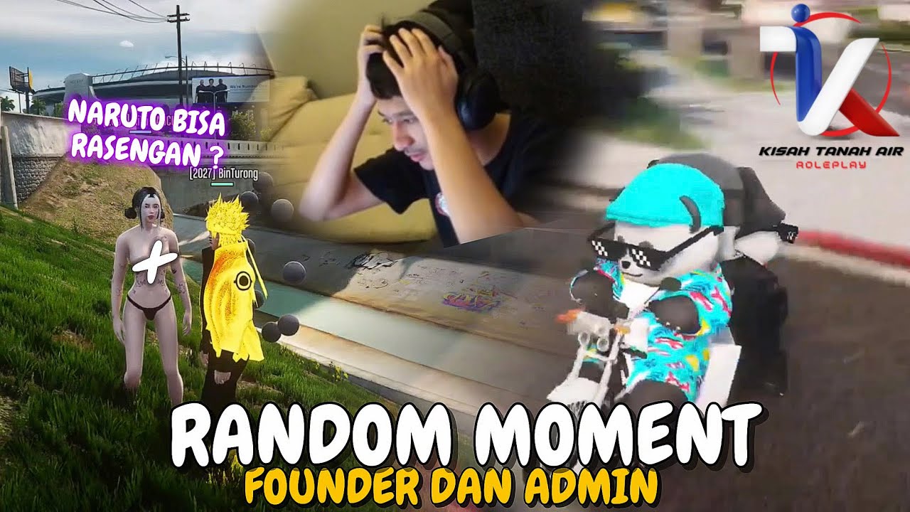 1 HARI DENGAN KERANDOMAN ADMIN ‼️- GTA V ROLEPLAY INDONESIA